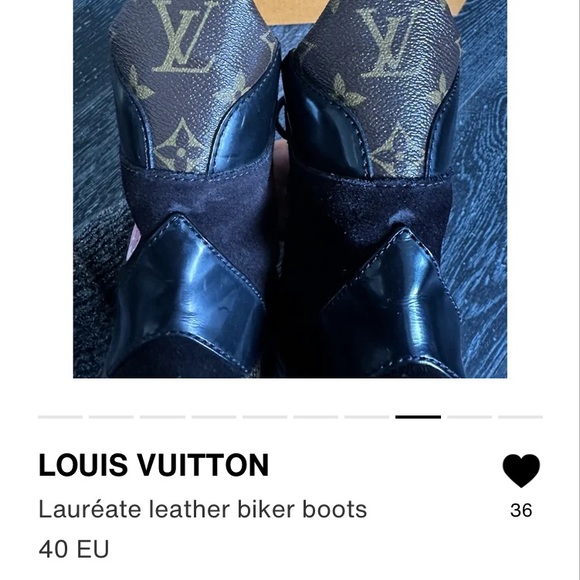 LV Combat Boots size 40 - Picture 5 of 6